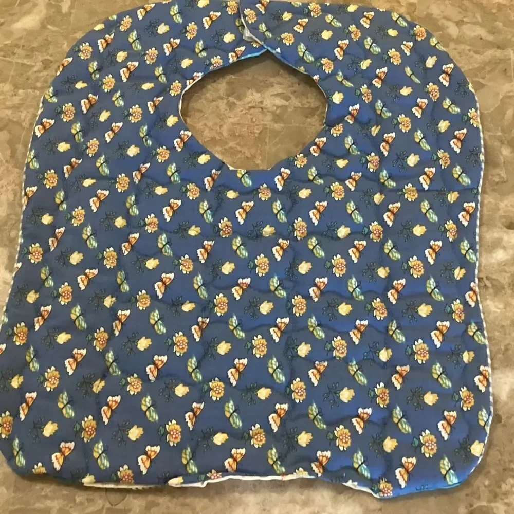 Hand Crafted Reversible Baby Bib $12 ea or 3/$25